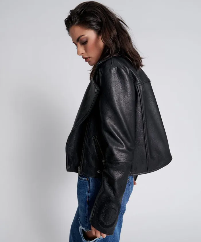 GAME OVER CLASSIC LEATHER JACKET Women One Teaspoon Jackets GAME OVER CLASSIC LEATHER JACKET Women One Teaspoon Jackets