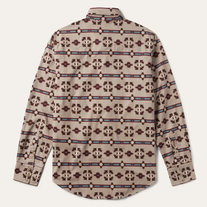 Gaucho Stripe Shirt Gaucho Stripe Shirt Men Stetson Western Shirts