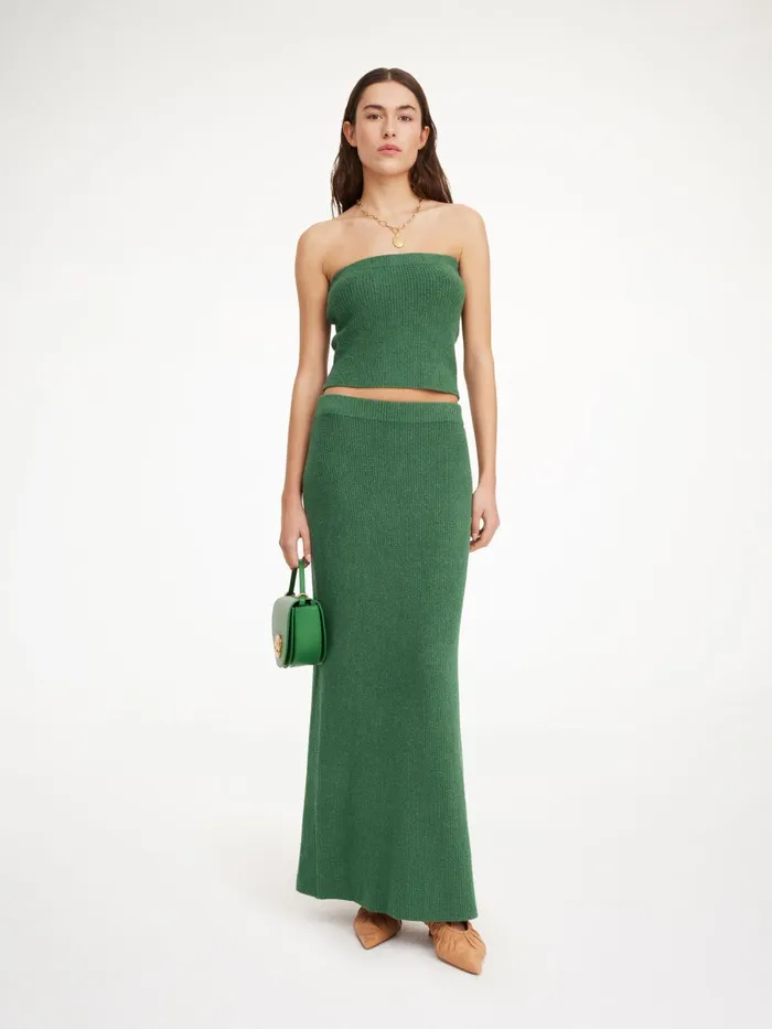 Giovania Bandeau Top Comfrey Women By Malene Birger Knitwear