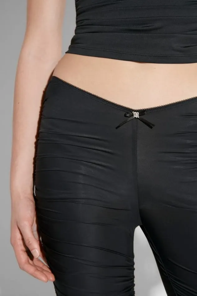 Godet Ruched Trousers Black Women MISBHV Trousers