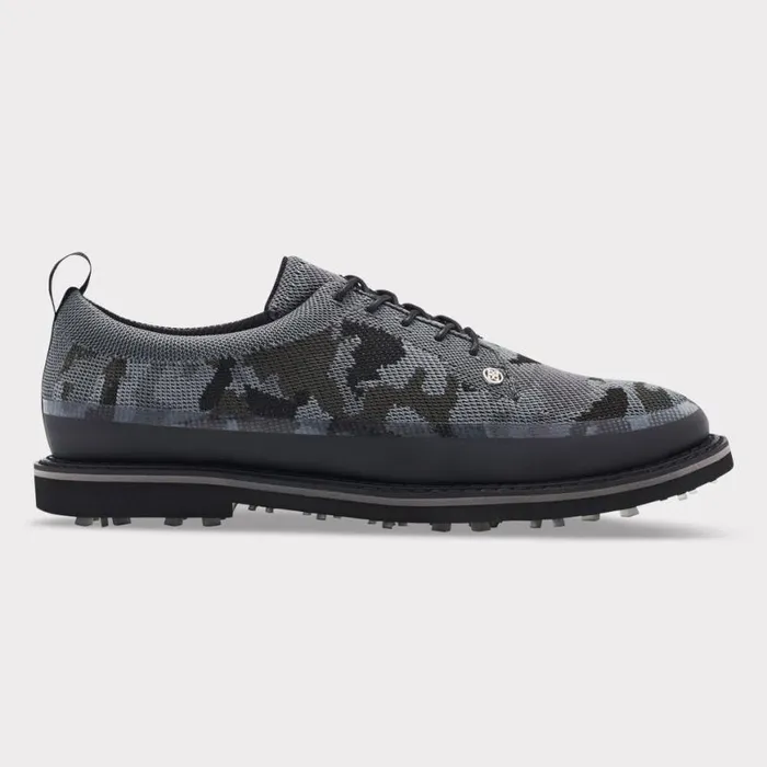 Golf Shoes Men GFORE CAMO KNIT TUXEDO GALLIVANTER GOLF SHOE Onyx