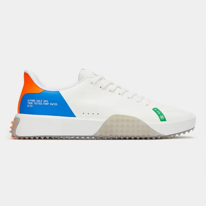 Golf Shoes Men GFORE G112 COLOUR BLOCK GOLF SHOE Snow