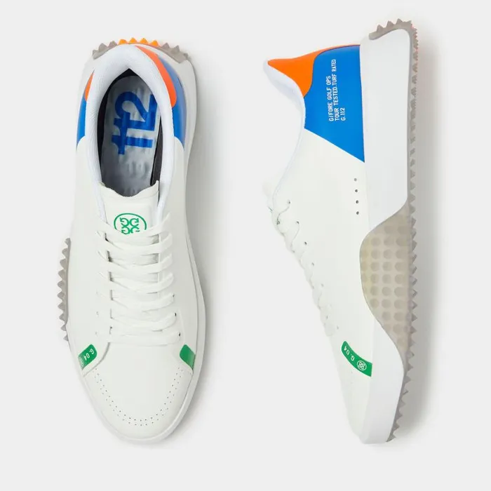 Golf Shoes Men GFORE G112 COLOUR BLOCK GOLF SHOE Snow Golf Shoes Men GFORE G112 COLOUR BLOCK GOLF SHOE Snow