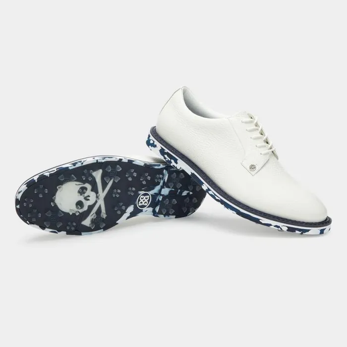 Golf Shoes Men GFORE GALLIVANTER CAMO SOLE PEBBLE LEATHER GOLF SHOE Snowtwilight