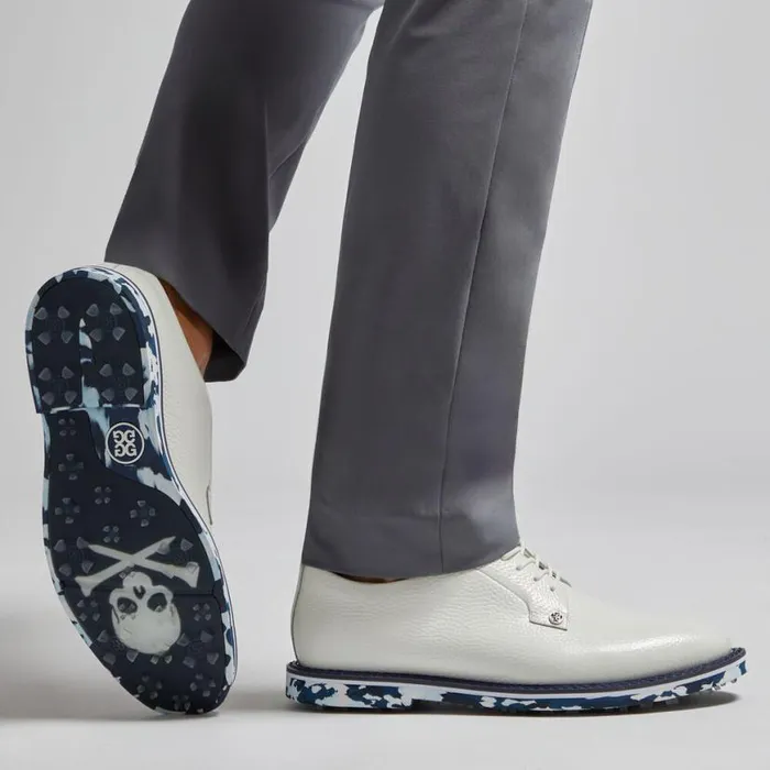 Golf Shoes Men GFORE GALLIVANTER CAMO SOLE PEBBLE LEATHER GOLF SHOE Snowtwilight