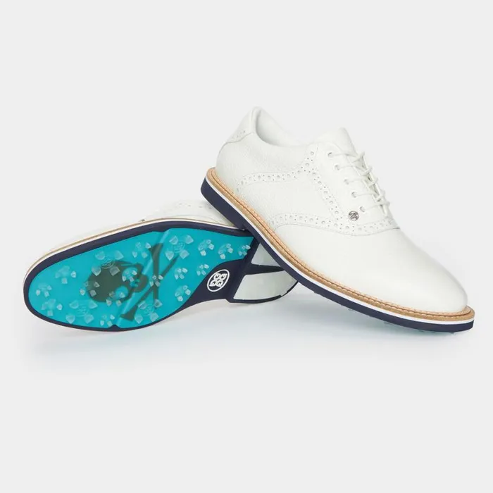 Golf Shoes Men GFORE GALLIVANTER PEBBLE LEATHER SADDLE GOLF SHOE Snowtwilight Golf Shoes Men GFORE GALLIVANTER PEBBLE LEATHER SADDLE GOLF SHOE Snowtwilight