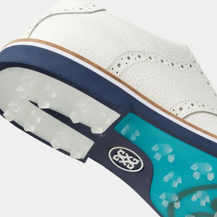 Golf Shoes Men GFORE GALLIVANTER PEBBLE LEATHER SADDLE GOLF SHOE Snowtwilight Golf Shoes Men GFORE GALLIVANTER PEBBLE LEATHER SADDLE GOLF SHOE Snowtwilight
