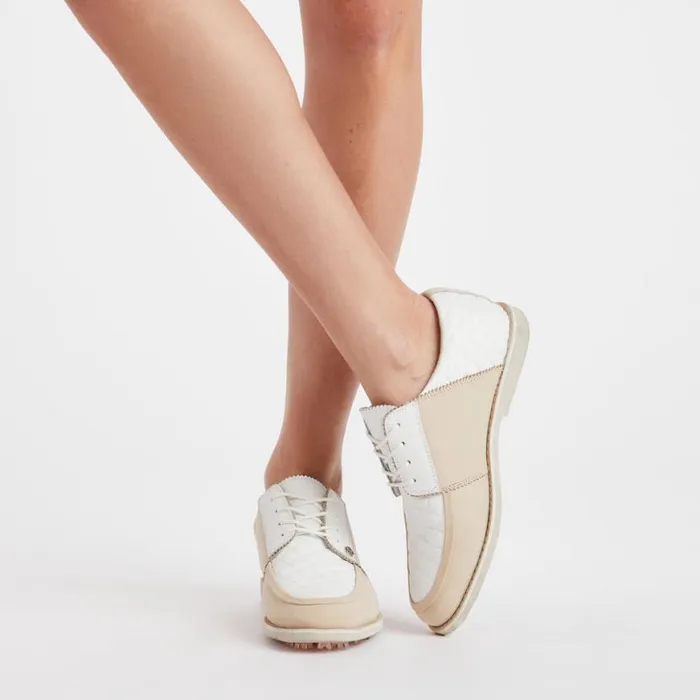 Golf Shoes Women GFORE QUILTED GALLIVANTER GOLF SHOE Snowstone Golf Shoes Women GFORE QUILTED GALLIVANTER GOLF SHOE Snowstone