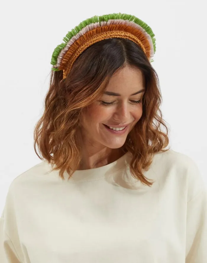 Halo Headband Solid Ocher Women La Double J Hair Accessories Halo Headband Solid Ocher Women La Double J Hair Accessories