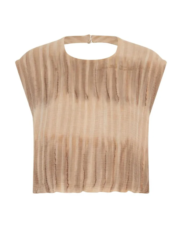 HAND DYED BACKLESS BUBBLE TOP Women One Teaspoon Tops HAND DYED BACKLESS BUBBLE TOP Women One Teaspoon Tops