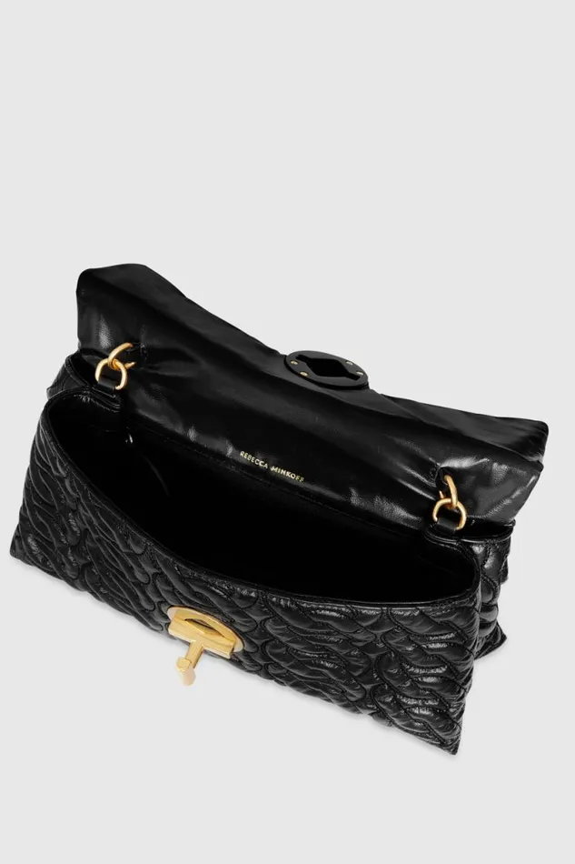 Handbags Crossbody Bags Rebecca Minkoff Double Gusset Crossbody With Chain Quilt Blackantique Brass Handbags Crossbody Bags Rebecca Minkoff Double Gusset Crossbody With Chain Quilt Blackantique Brass
