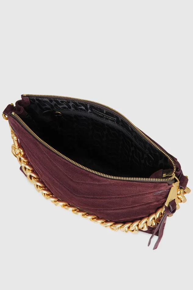 Handbags Crossbody Bags Rebecca Minkoff Edie Maxi Crossbody Garnet