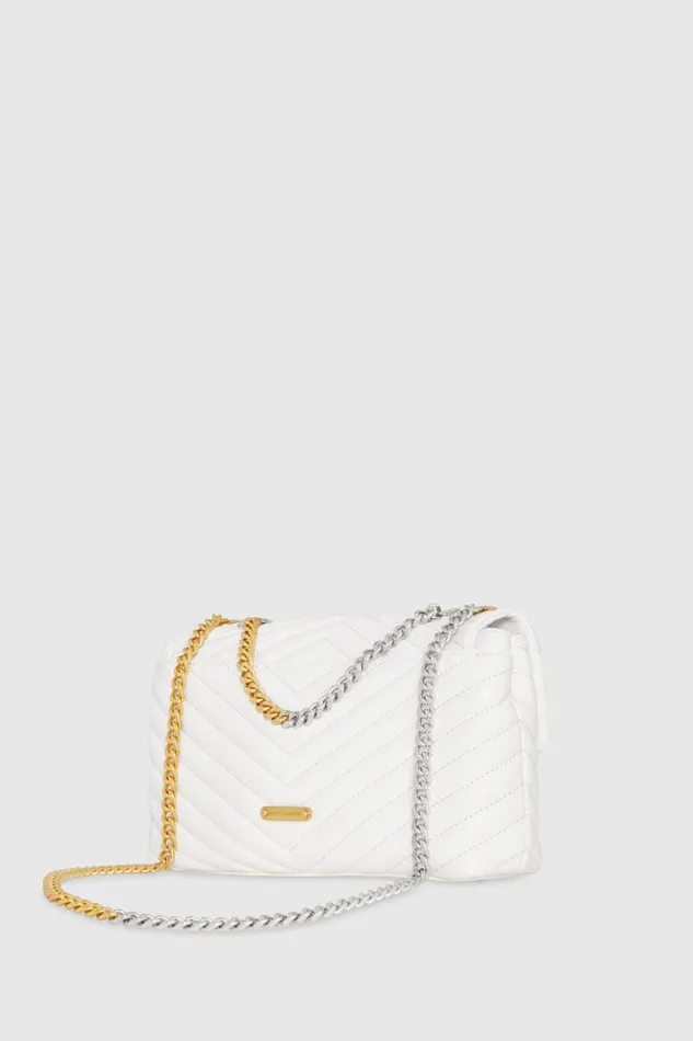 Handbags Crossbody Bags Rebecca Minkoff Edie Medium Crossbody With Celestial Studs Paper