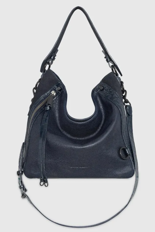 Handbags Shoulder Bags Rebecca Minkoff MAB Hobo Midnightblack Shellac
