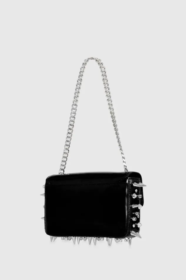 Handbags Shoulder Bags Rebecca Minkoff Punk G Small Chain Shoulder Bag Blacksilver Handbags Shoulder Bags Rebecca Minkoff Punk G Small Chain Shoulder Bag Blacksilver