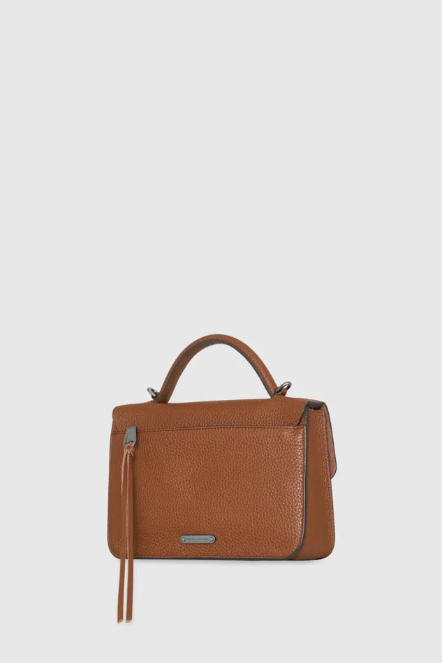 Handbags Top Handle Bags Rebecca Minkoff Darren Small Messenger Rochergunmetal