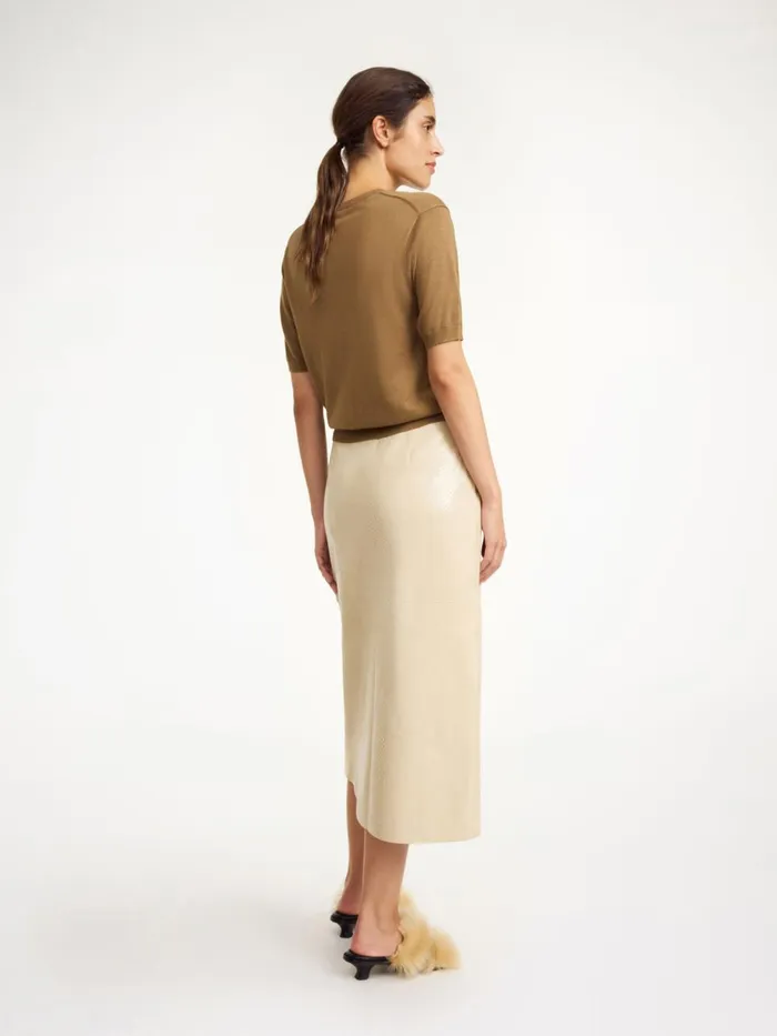 Hannas Leather Skirt Nomad Women By Malene Birger Skirts