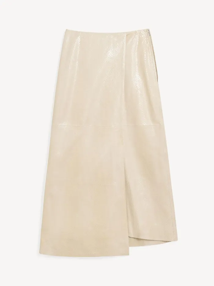 Hannas Leather Skirt Nomad Women By Malene Birger Skirts