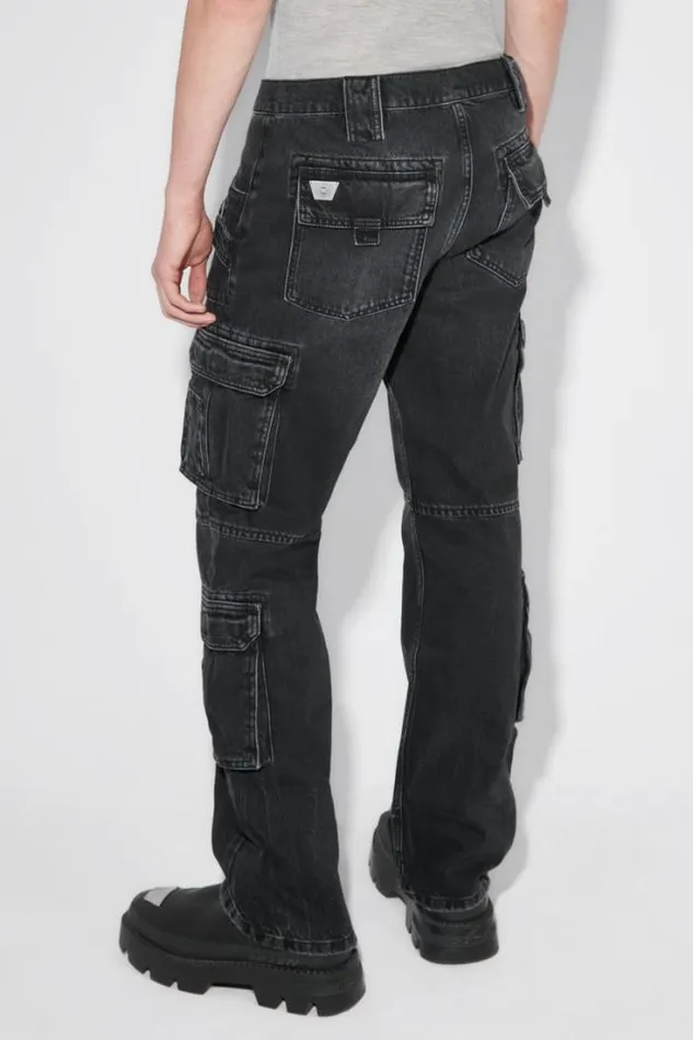 Harness Cargo Trousers Black Men MISBHV Trousers