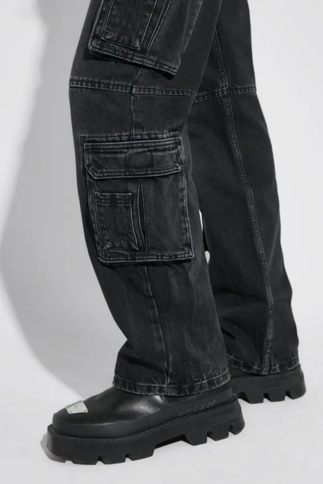 Harness Cargo Trousers Black Men MISBHV Trousers