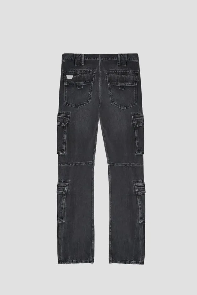 Harness Cargo Trousers Black Men MISBHV Trousers