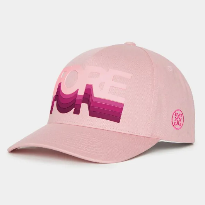 Hats MenWomen GFORE FORE OMBR STRETCH TWILL SNAPBACK HAT Blush