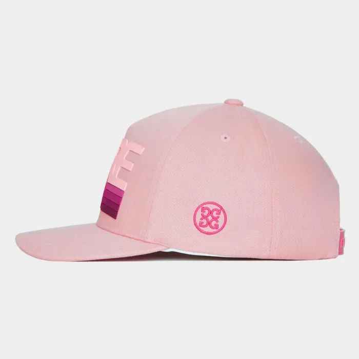 Hats MenWomen GFORE FORE OMBR STRETCH TWILL SNAPBACK HAT Blush