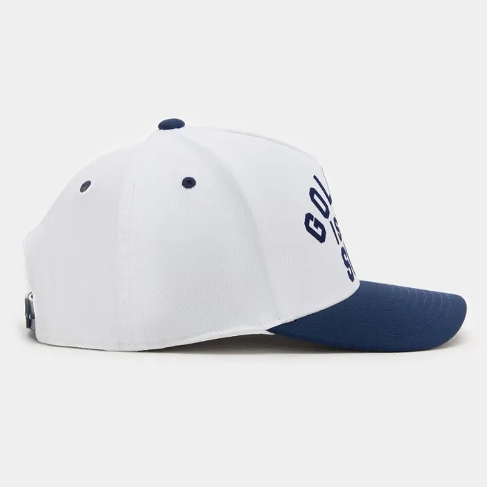Hats MenWomen GFORE GOLFING IS THE SHT STRETCH TWILL SNAPBACK HAT Snow Hats MenWomen GFORE GOLFING IS THE SHT STRETCH TWILL SNAPBACK HAT Snow
