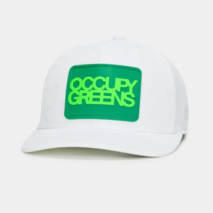 Hats MenWomen GFORE OCCUPY GREENS STRETCH TWILL SNAPBACK HAT Snow