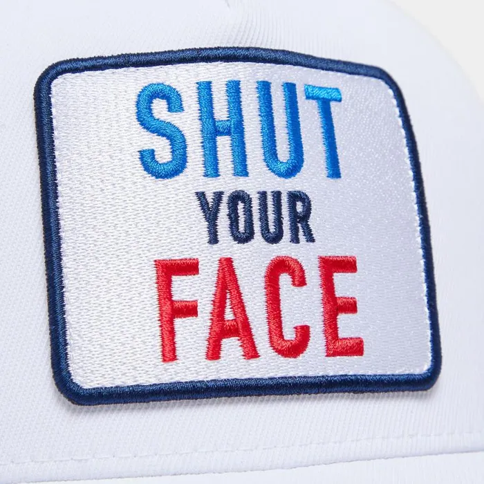 Hats MenWomen GFORE SHUT YOUR FACE STRETCH TWILL SNAPBACK HAT Snow Hats MenWomen GFORE SHUT YOUR FACE STRETCH TWILL SNAPBACK HAT Snow