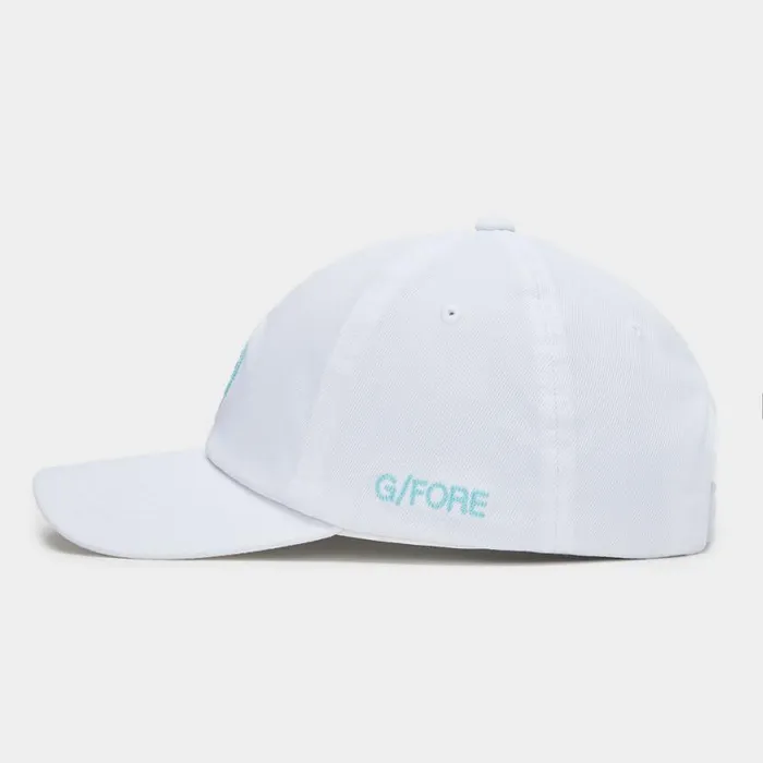 Hats Women GFORE CIRCLE G039S STRETCH TWILL SNAPBACK HAT Snow Hats Women GFORE CIRCLE G039S STRETCH TWILL SNAPBACK HAT Snow