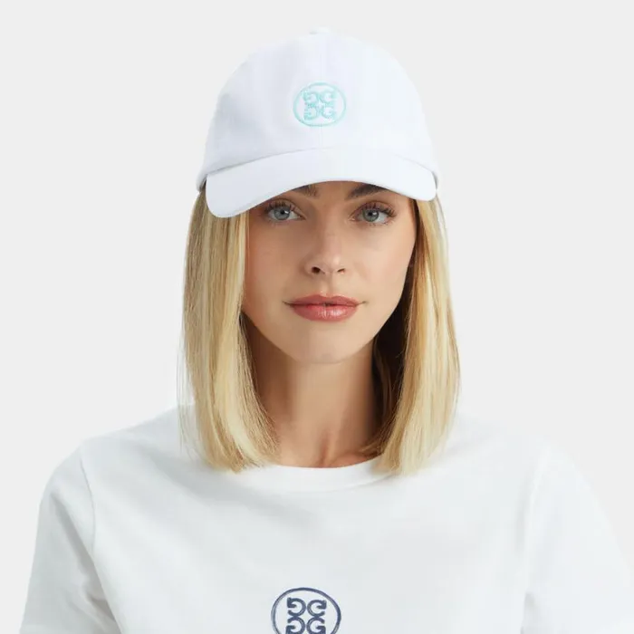 Hats Women GFORE CIRCLE G039S STRETCH TWILL SNAPBACK HAT Snow Hats Women GFORE CIRCLE G039S STRETCH TWILL SNAPBACK HAT Snow