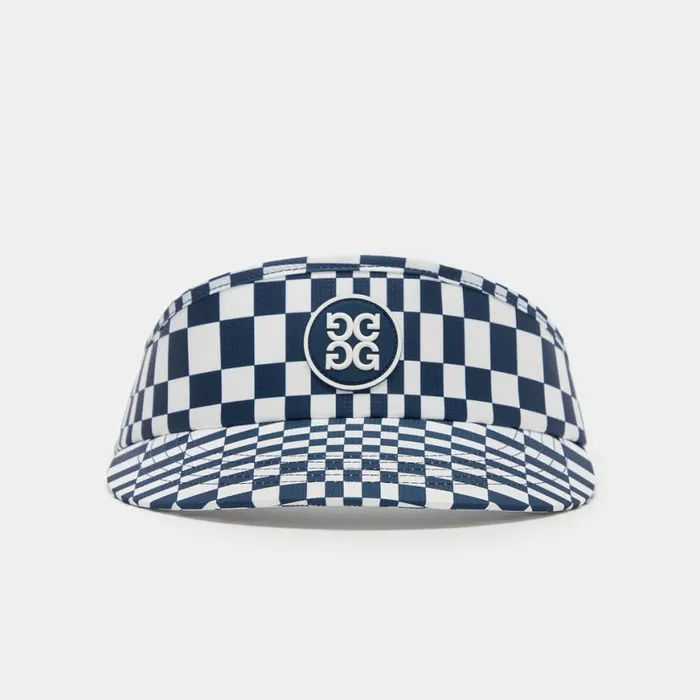 Hats Women GFORE DISTORTED CHECK RIPSTOP VISOR Twilight Hats Women GFORE DISTORTED CHECK RIPSTOP VISOR Twilight