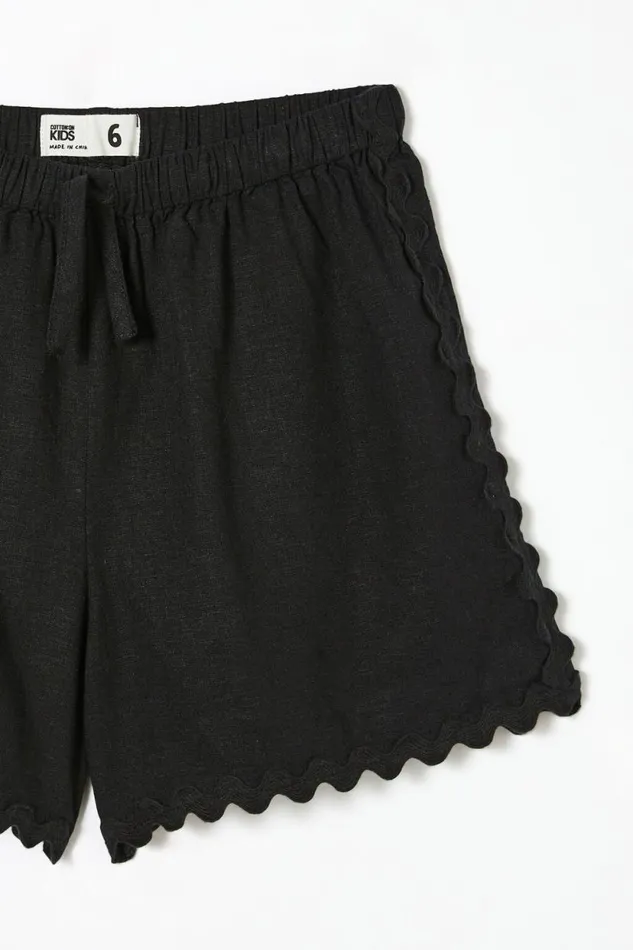Havana Short Black Girls Cotton On Shorts Skirts and Playsuits