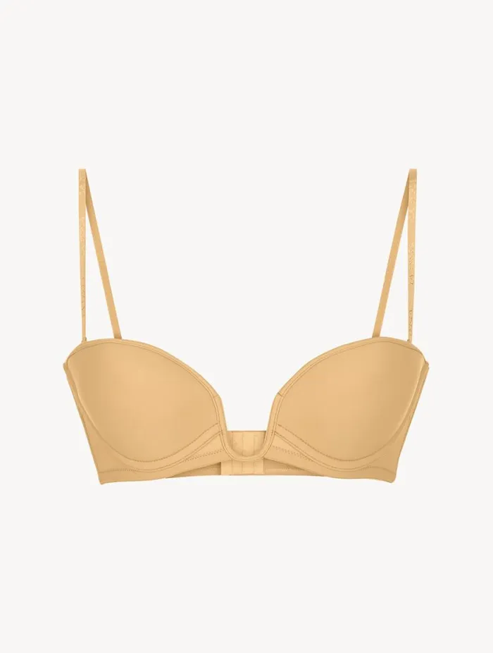 Hazelcoloured Underwired Padded Bandeau Ubra Lingerie La Perla Bandeau