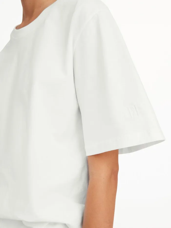 Hedil TShirt Soft White Women By Malene Birger Tops and Blouses
