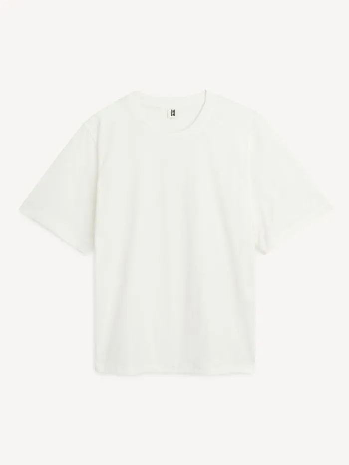 Hedil TShirt Soft White Women By Malene Birger Tops and Blouses