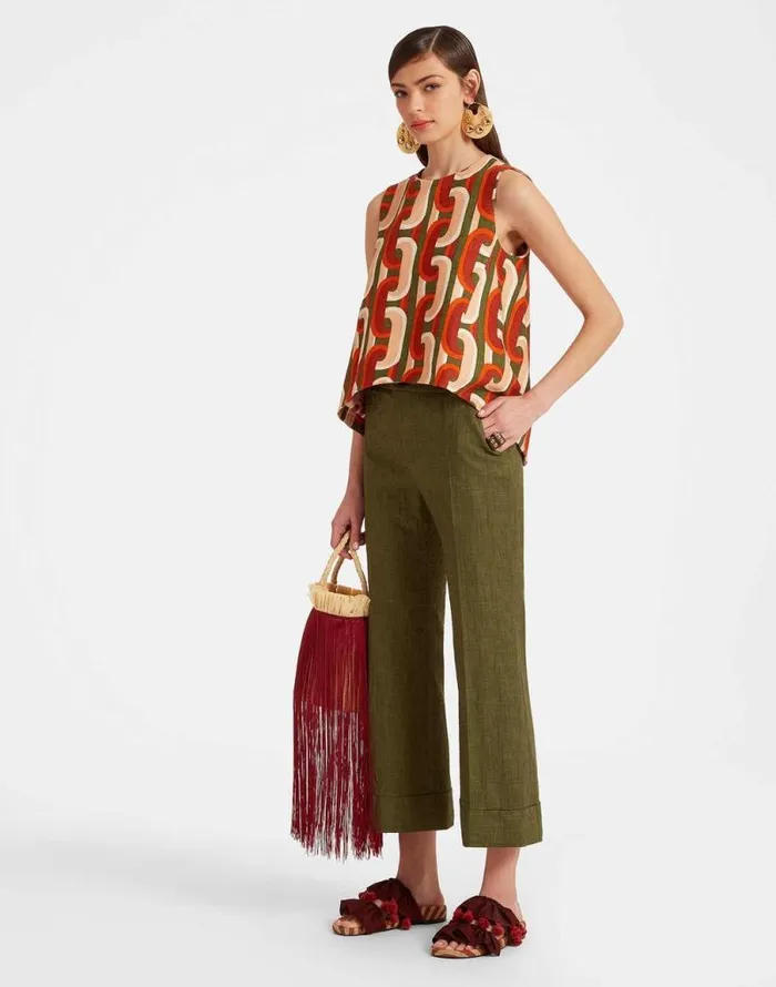 Hendrix Pants Solid Camouflage Women La Double J Shorts and Pants