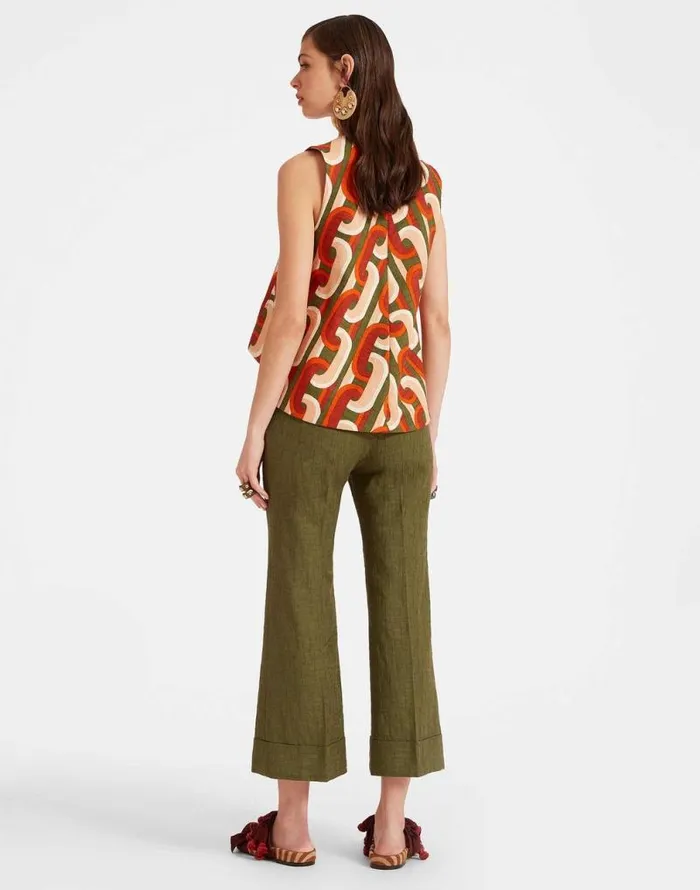 Hendrix Pants Solid Camouflage Women La Double J Shorts and Pants Hendrix Pants Solid Camouflage Women La Double J Shorts and Pants