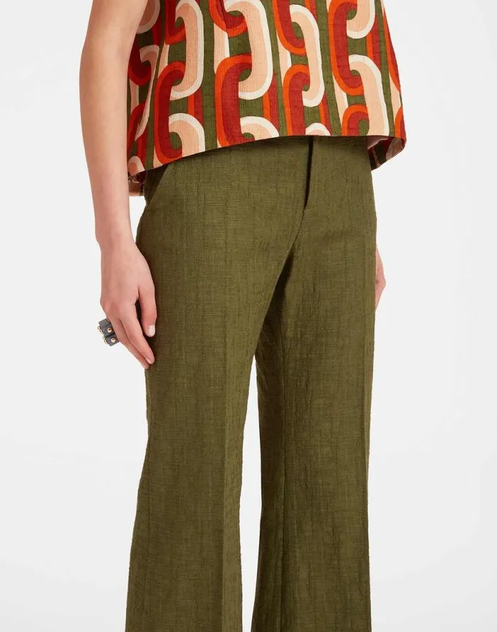 Hendrix Pants Solid Camouflage Women La Double J Shorts and Pants Hendrix Pants Solid Camouflage Women La Double J Shorts and Pants