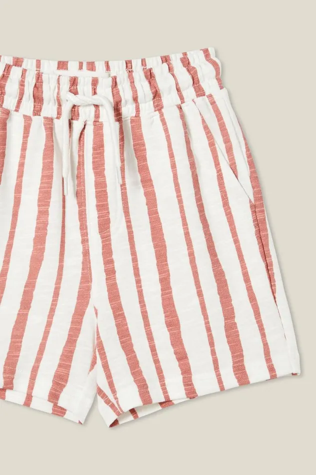 Henry Slouch Short Vanillaclay Pigeon Stripe Boys Cotton On Shorts Henry Slouch Short Vanillaclay Pigeon Stripe Boys Cotton On Shorts
