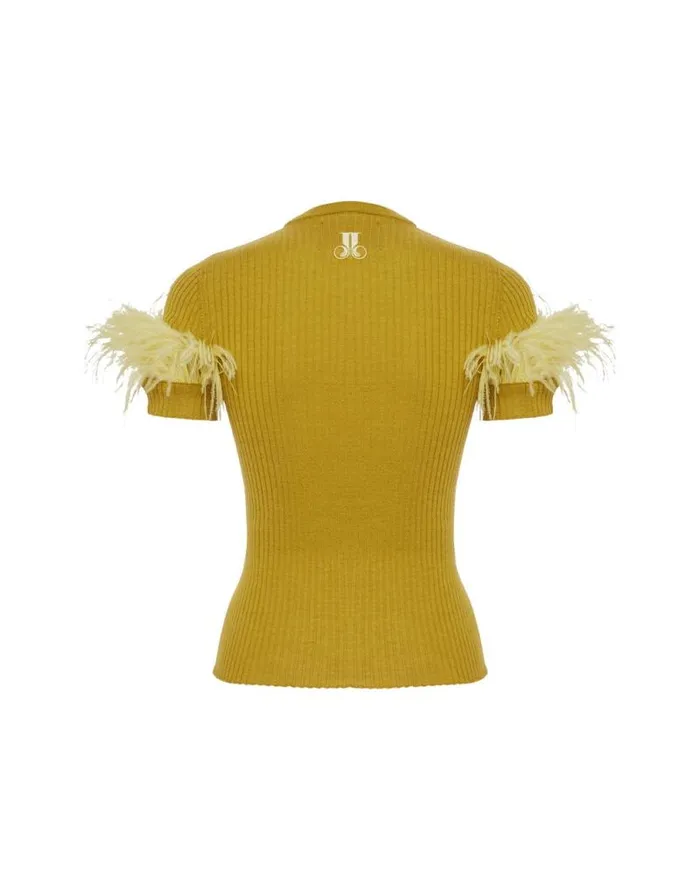 High Kick Tee Lime Women La Double J Knitwear High Kick Tee Lime Women La Double J Knitwear