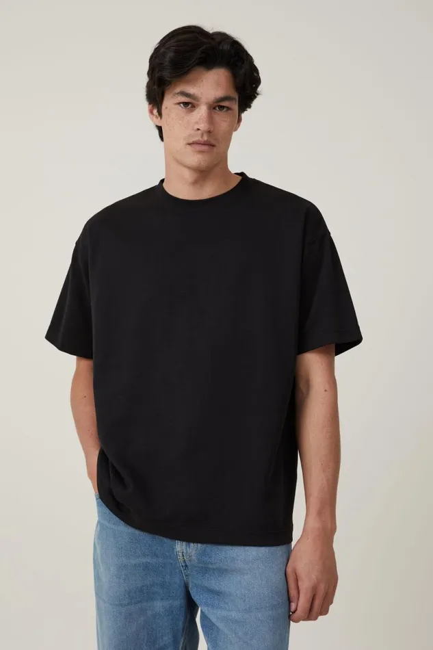 Hyperweave TShirt Black Men Cotton On Tees and Tanks
