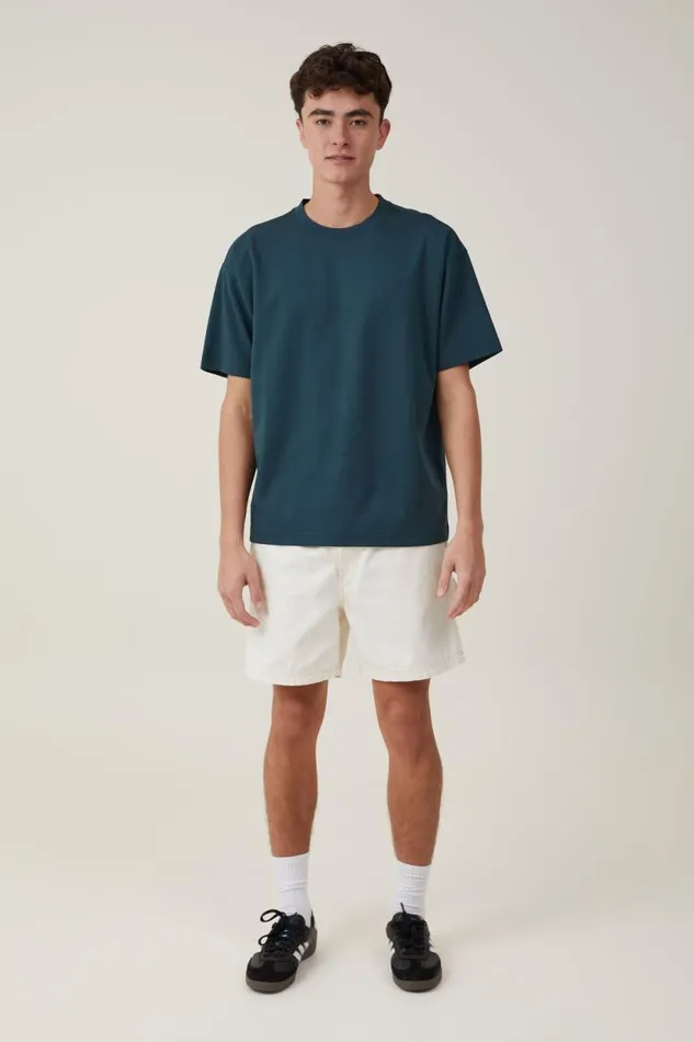 Hyperweave TShirt Deep Sea Teal Men Cotton On Tees and Tanks Hyperweave TShirt Deep Sea Teal Men Cotton On Tees and Tanks