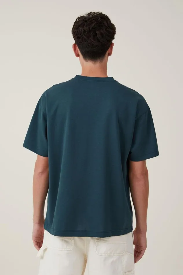Hyperweave TShirt Deep Sea Teal Men Cotton On Tees and Tanks Hyperweave TShirt Deep Sea Teal Men Cotton On Tees and Tanks