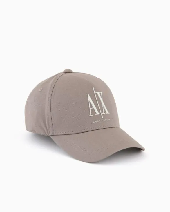 Icon Project Visor Hat Beige Men Armani Hats And Gloves