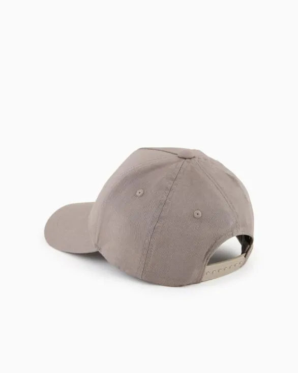 Icon Project Visor Hat Beige Men Armani Hats And Gloves