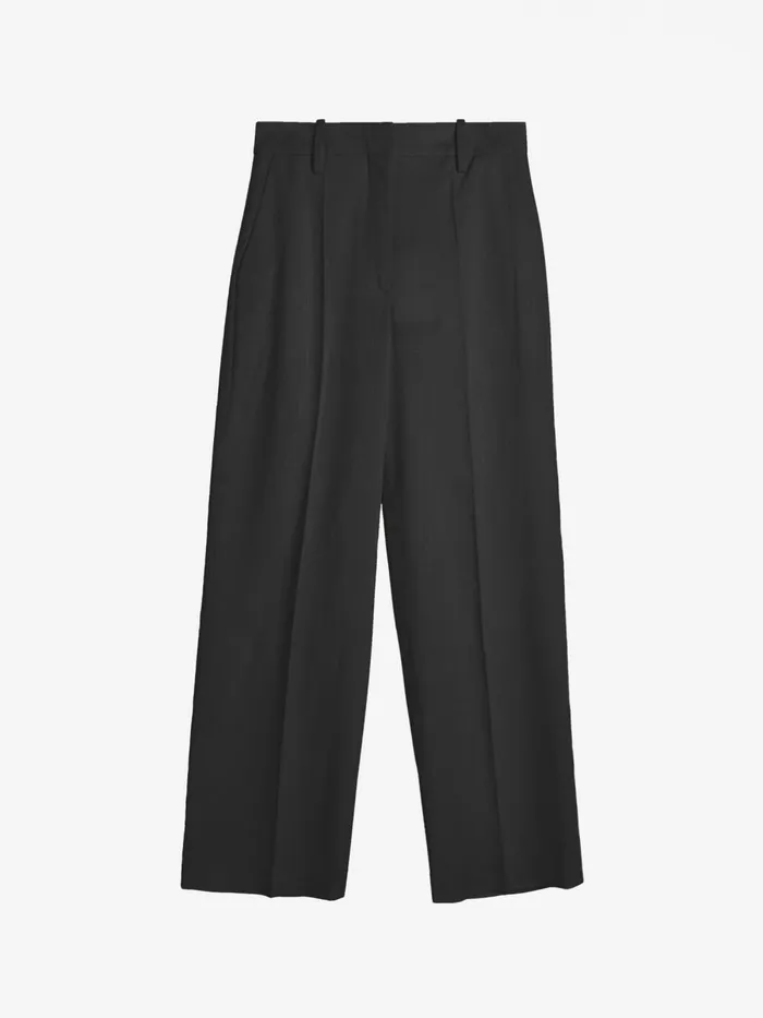 Igda StraightLeg Trousers Black Women By Malene Birger Trousers