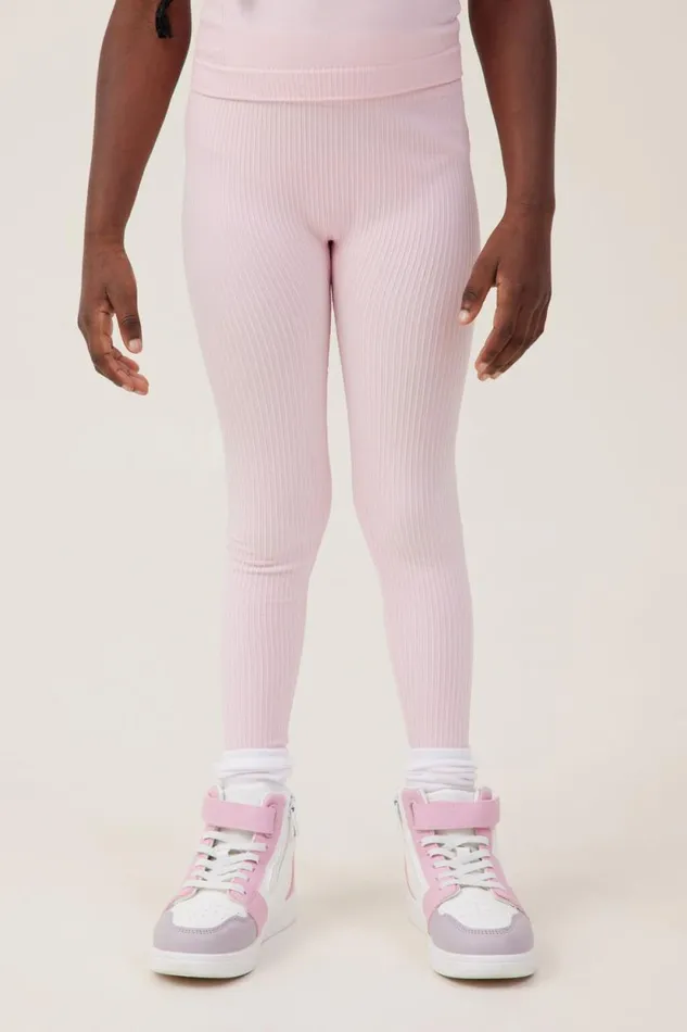 Imogen Seamfree Legging Blush Pink Girls Cotton On Leggings Pants and Jeans