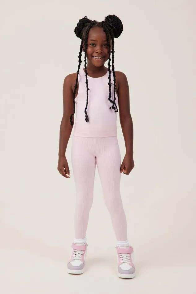 Imogen Seamfree Legging Blush Pink Girls Cotton On Leggings Pants and Jeans Imogen Seamfree Legging Blush Pink Girls Cotton On Leggings Pants and Jeans